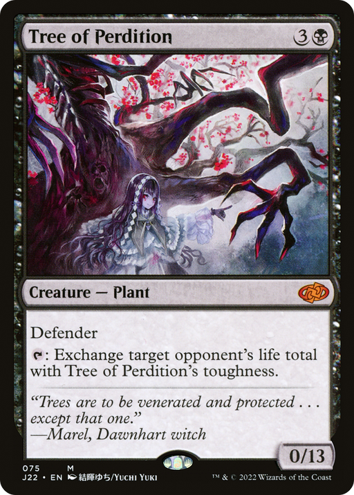 Tree of Perdition (J22-075) [Jumpstart 2022] MTG Single Wizards of the Coast