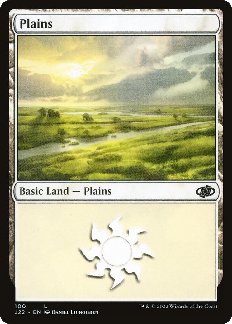 Plains (J22-100) [Jumpstart 2022] MTG Single Wizards of the Coast