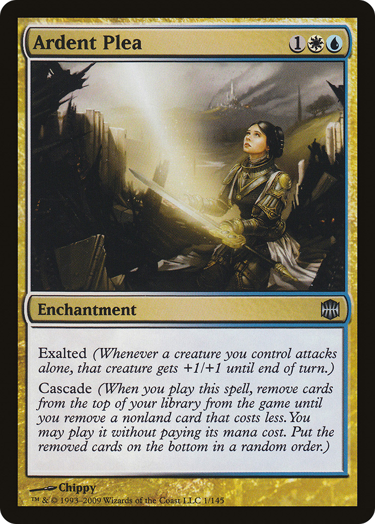 Ardent Plea (ARB-001) [Alara Reborn] Foil MTG Single Wizards of the Coast