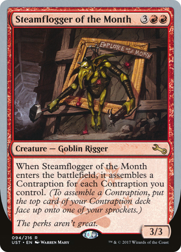 Steamflogger of the Month (UST-094) [Unstable] MTG Single Wizards of the Coast