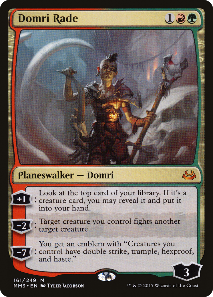Domri Rade (MM3-161) [Modern Masters 2017] MTG Single Wizards of the Coast