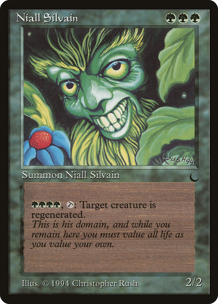 Niall Silvain (DRK-082) [Oldschool] The Dark MTG Single Wizards of the Coast