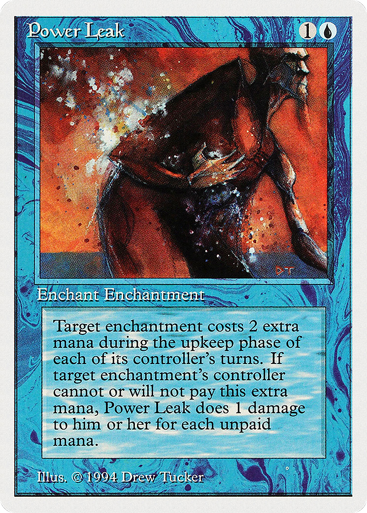 Power Leak (SUM-073) [Misc] Summer Magic / Edgar MTG Single Wizards of the Coast