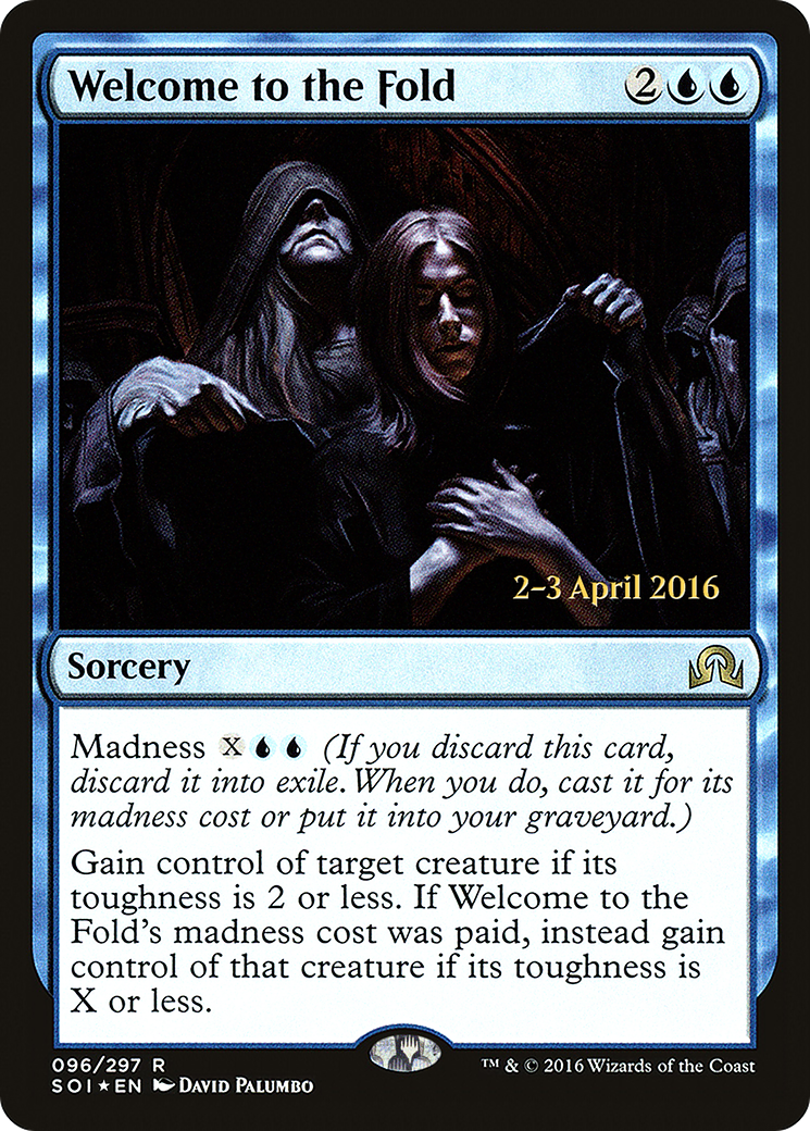 Welcome to the Fold (PRE-096) [Shadows over Innistrad Promos] Foil MTG Single Wizards of the Coast
