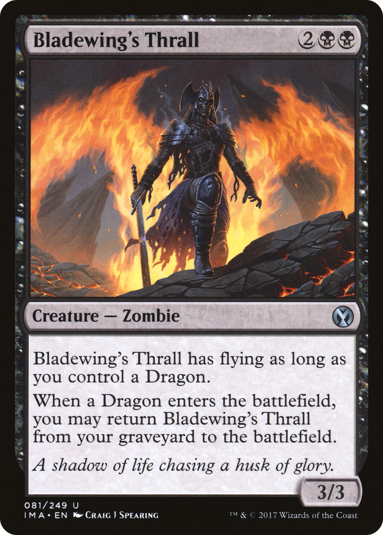 Bladewing's Thrall (IMA-081) [Iconic Masters] MTG Single Wizards of the Coast