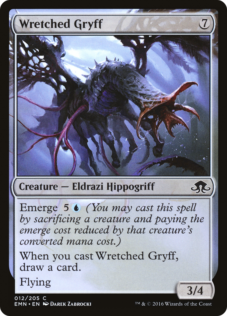 Wretched Gryff (EMN-012) [Eldritch Moon] Foil MTG Single Wizards of the Coast