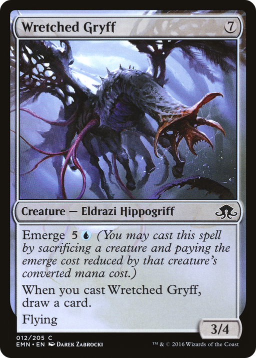 Wretched Gryff (EMN-012) [Eldritch Moon] Foil MTG Single Wizards of the Coast