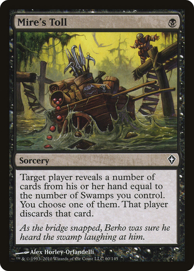 Mire's Toll (WWK-060) [Worldwake] MTG Single Wizards of the Coast