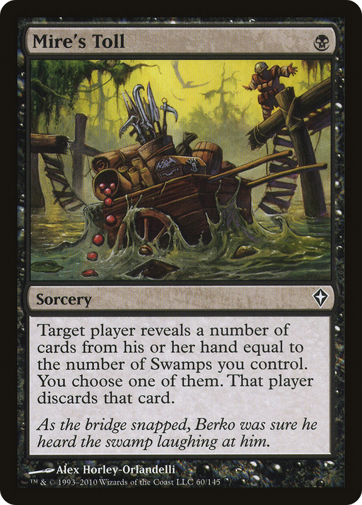 Mire's Toll (WWK-060) [Worldwake] MTG Single Wizards of the Coast