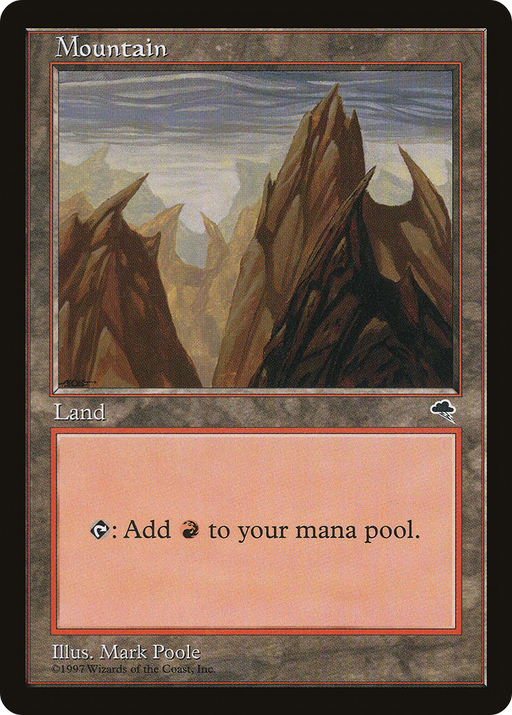 Mountain (TMP-343) [Tempest] MTG Single Wizards of the Coast