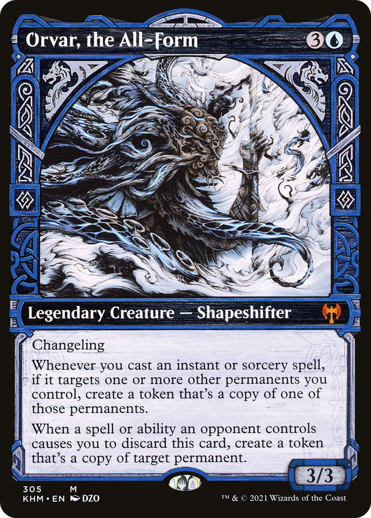 Orvar, the All-Form (KHM-305) [Kaldheim] (Showcase) MTG Single Wizards of the Coast