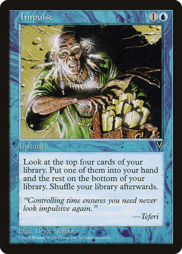 Impulse (VIS-) [Visions] MTG Single Wizards of the Coast