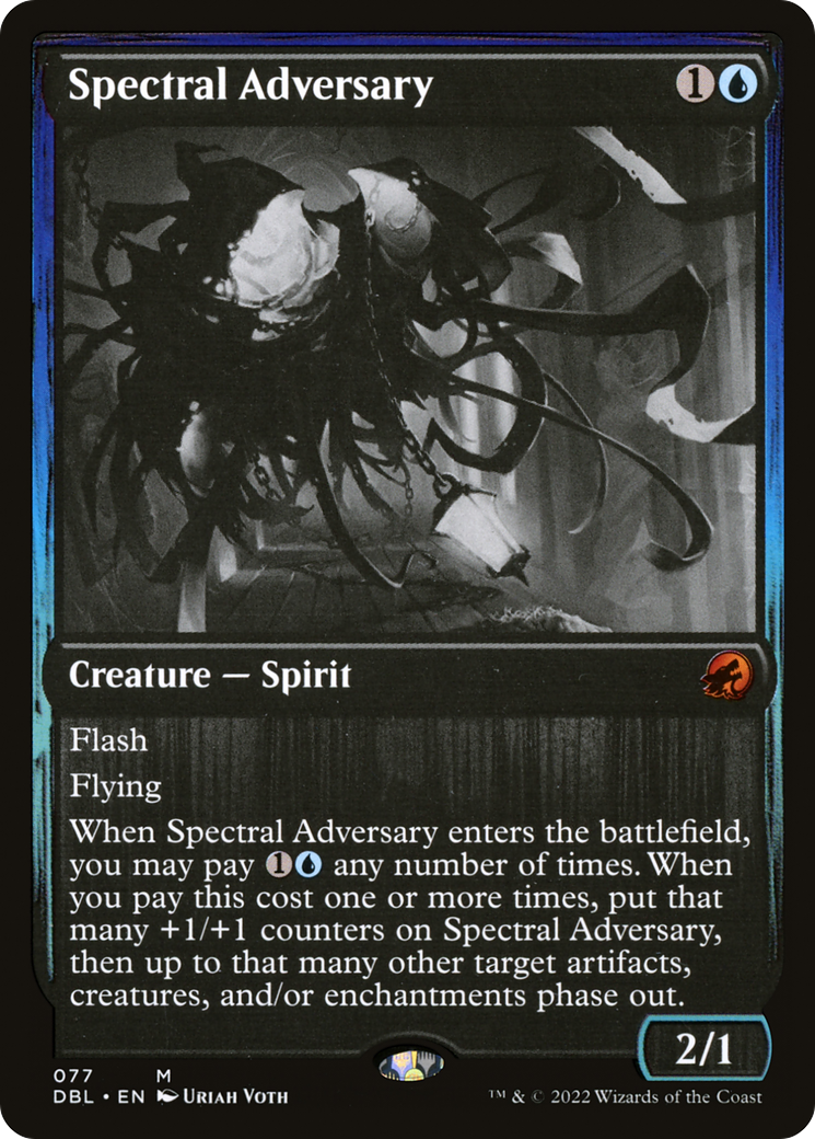 Spectral Adversary (DBL-077) [Innistrad: Double Feature] Foil MTG Single Wizards of the Coast