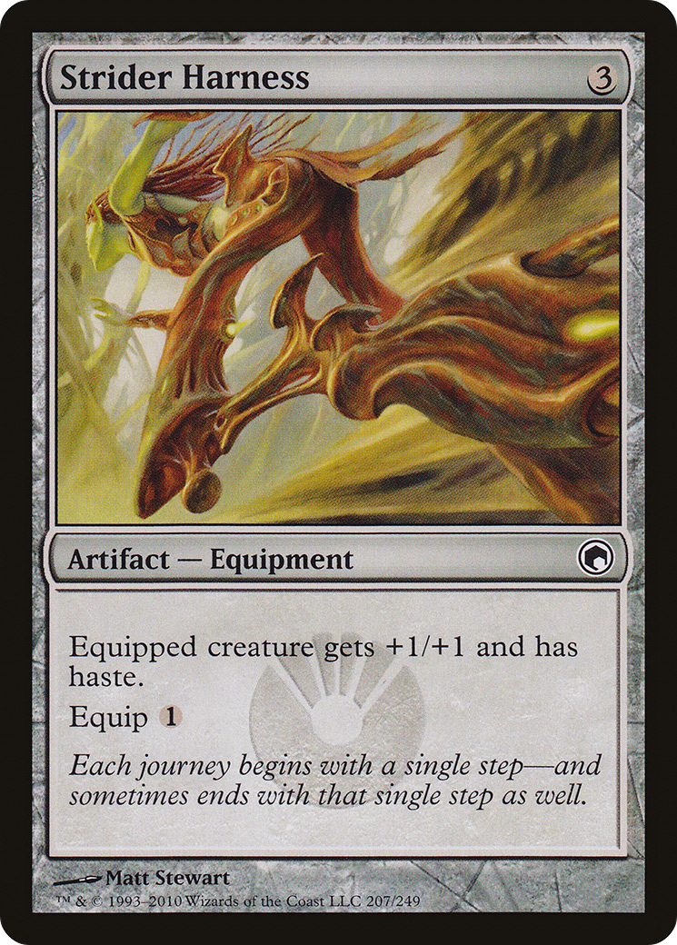 Strider Harness (SOM-207) [Scars of Mirrodin] MTG Single Wizards of the Coast
