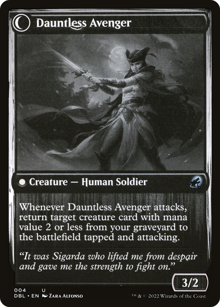 Bereaved Survivor (DBL-004) [Innistrad: Double Feature] Foil MTG Single Wizards of the Coast