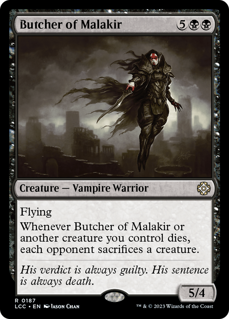Butcher of Malakir (LCC-187) [The Lost Caverns of Ixalan Commander] MTG Single Wizards of the Coast