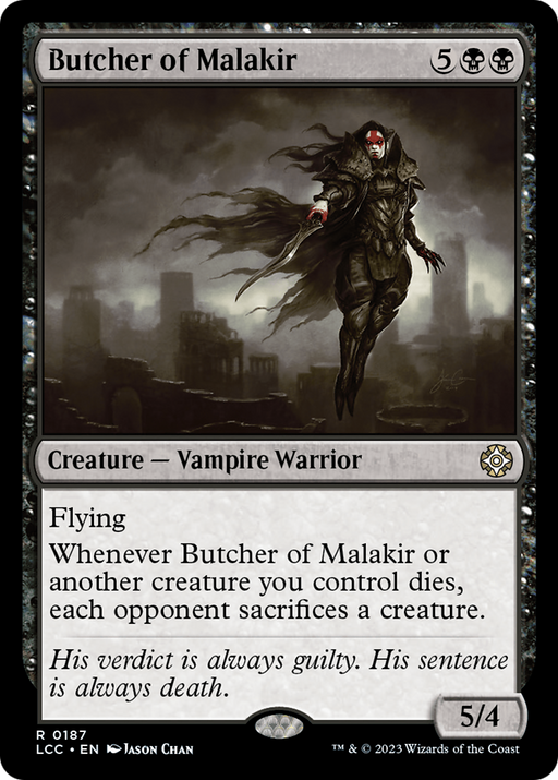 Butcher of Malakir (LCC-187) [The Lost Caverns of Ixalan Commander] MTG Single Wizards of the Coast