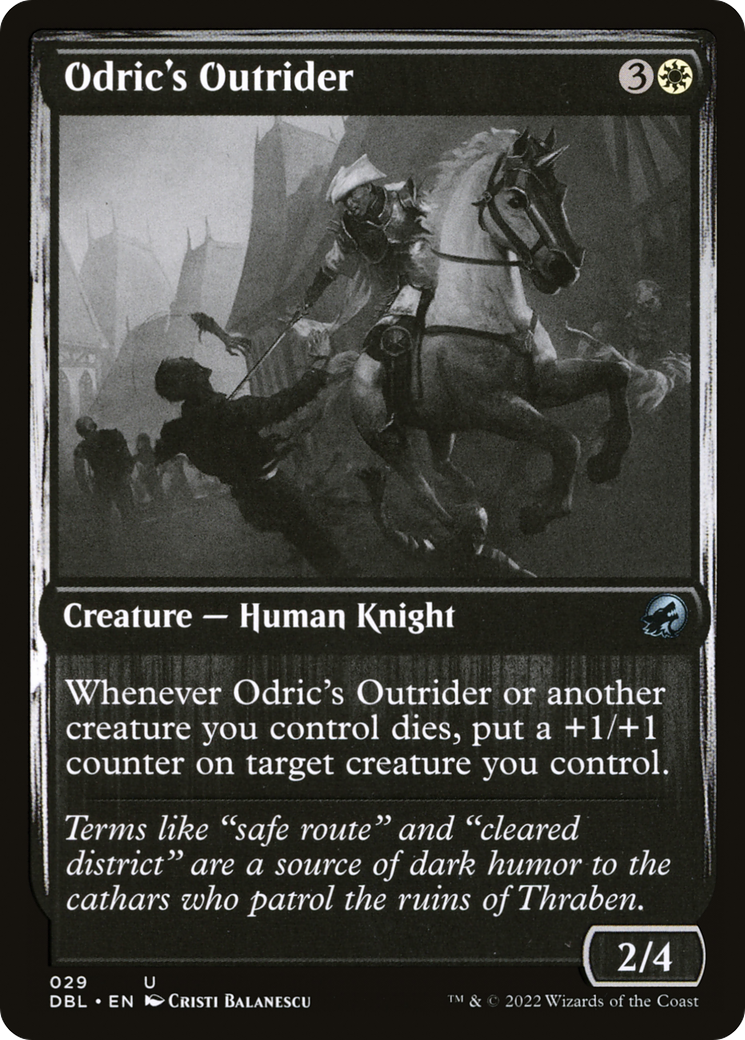 Odric's Outrider (DBL-029) [Innistrad: Double Feature] MTG Single Wizards of the Coast