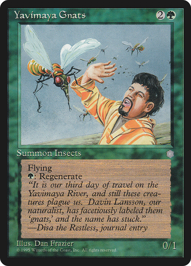 Yavimaya Gnats (ICE-) [Ice Age] MTG Single Wizards of the Coast