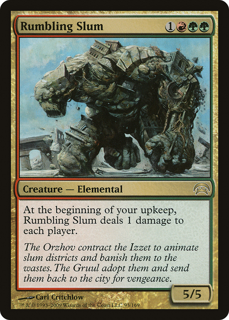 Rumbling Slum (HOP-093) [Misc] Planechase MTG Single Wizards of the Coast