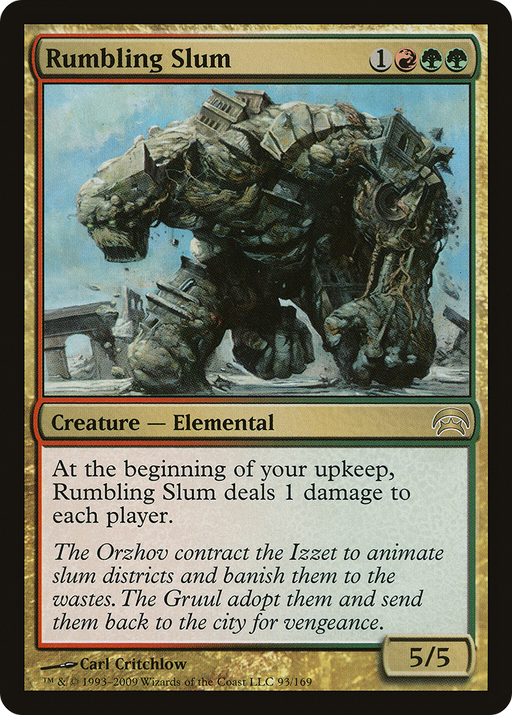 Rumbling Slum (HOP-093) [Misc] Planechase MTG Single Wizards of the Coast