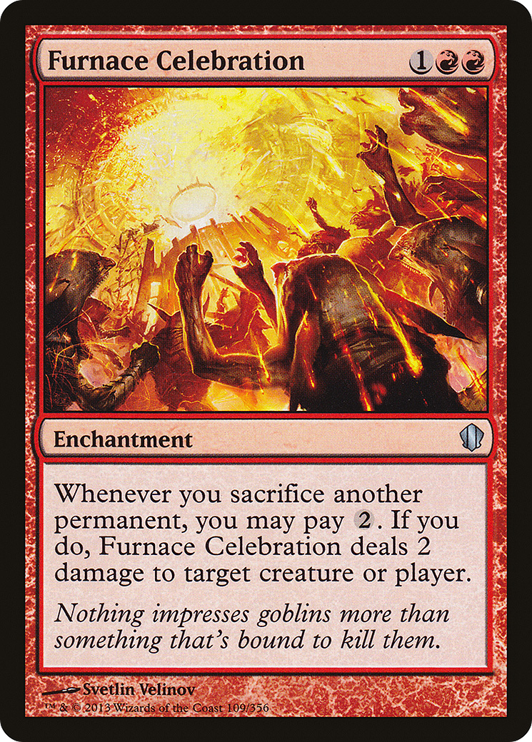 Furnace Celebration (C13-109) [Commander 2013] MTG Single Wizards of the Coast