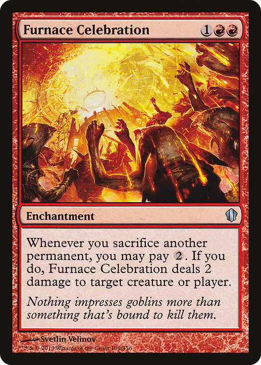 Furnace Celebration (C13-109) [Commander 2013] MTG Single Wizards of the Coast