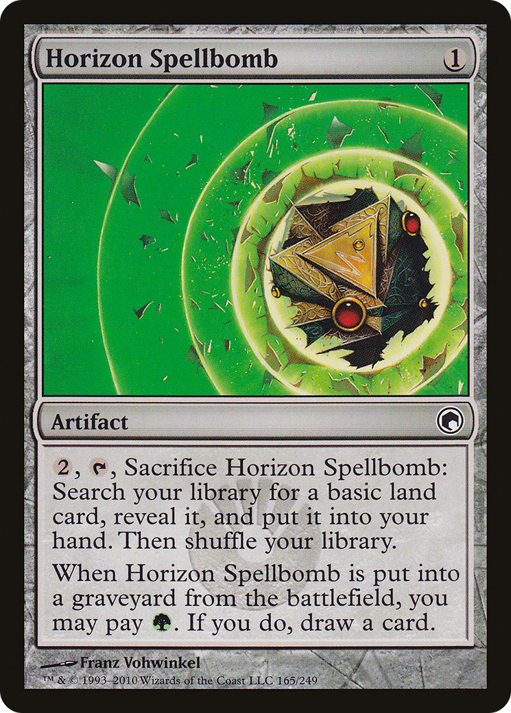 Horizon Spellbomb (SOM-165) [Scars of Mirrodin] MTG Single Wizards of the Coast