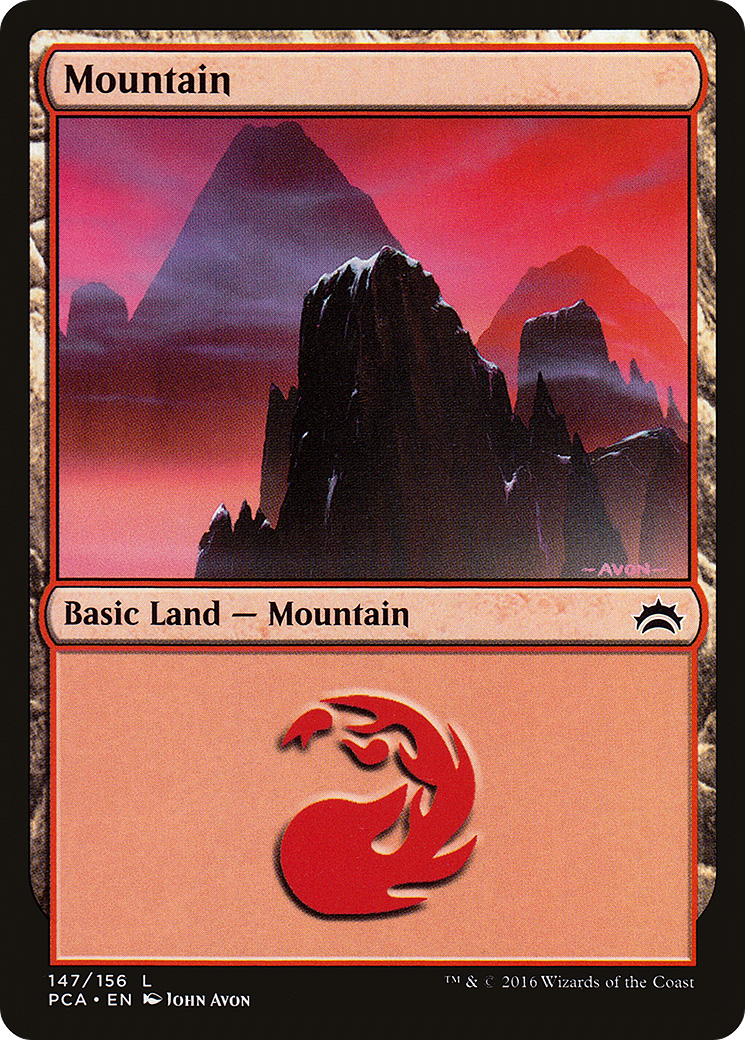 Mountain (147) (PCA-147) [Misc] Planechase Anthology MTG Single Wizards of the Coast