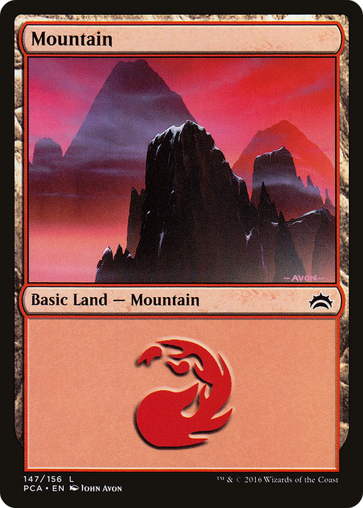 Mountain (147) (PCA-147) [Misc] Planechase Anthology MTG Single Wizards of the Coast