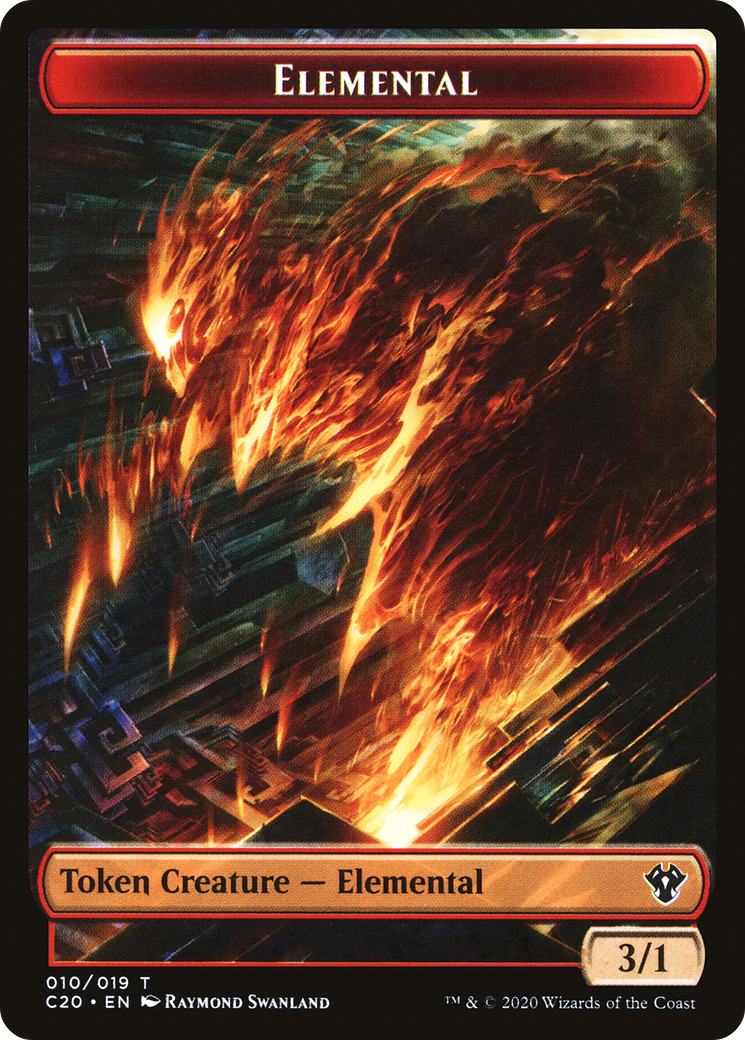 Elemental (TC20-010) [Tokens] Commander 2020 Tokens MTG Single Wizards of the Coast