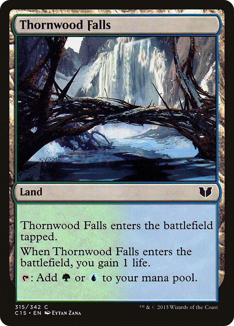 Thornwood Falls (C15-315) [Commander 2015] MTG Single Wizards of the Coast