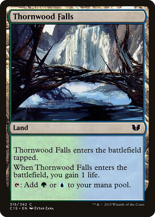 Thornwood Falls (C15-315) [Commander 2015] MTG Single Wizards of the Coast
