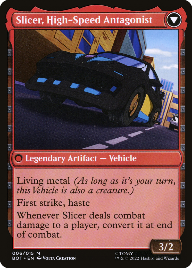 Slicer, Hired Muscle (BOT-006) [Transformers] MTG Single Wizards of the Coast