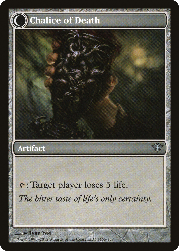 Chalice of Life // Chalice of Death (DKA-146) [Dark Ascension] MTG Single Wizards of the Coast