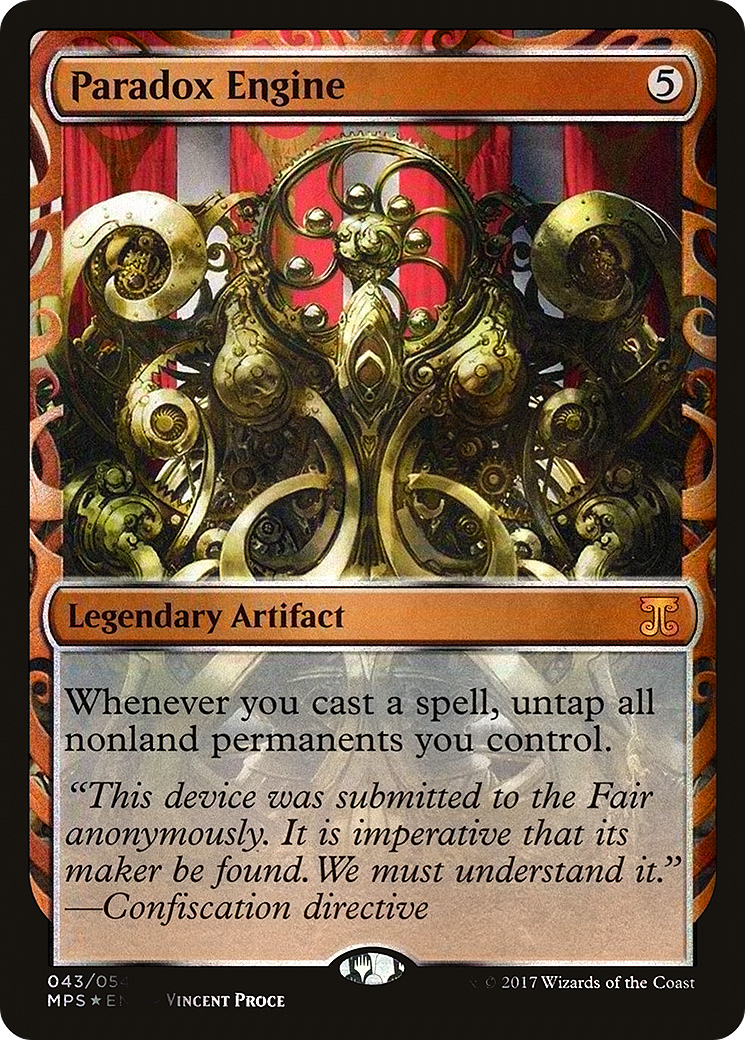 Paradox Engine (MPS-043) [Kaladesh Inventions] Foil MTG Single Wizards of the Coast