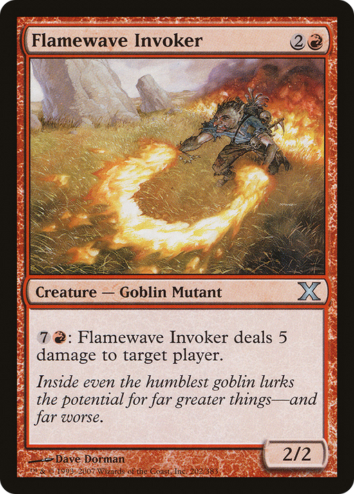 Flamewave Invoker (10E-202) [Tenth Edition] MTG Single Wizards of the Coast
