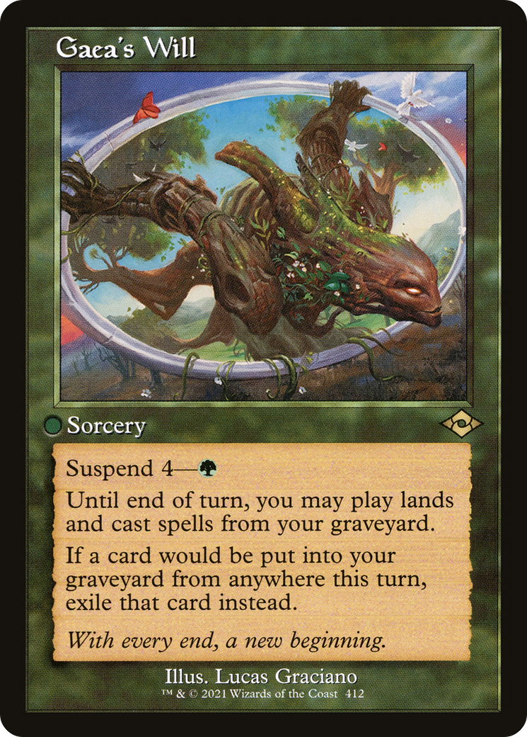 Gaea's Will (MH2-412) [Modern Horizons 2] MTG Single Modern Horizons 2