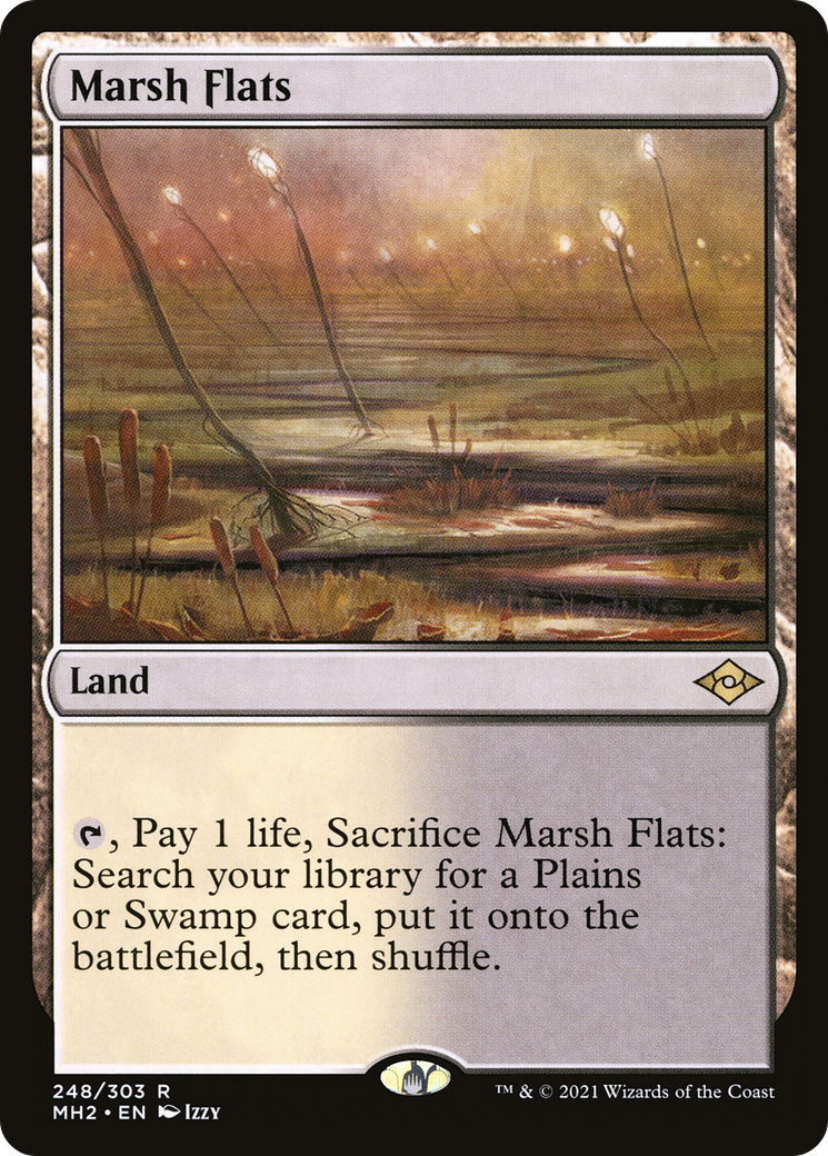 Marsh Flats (MH2-248) [Modern Horizons 2] MTG Single Modern Horizons 2
