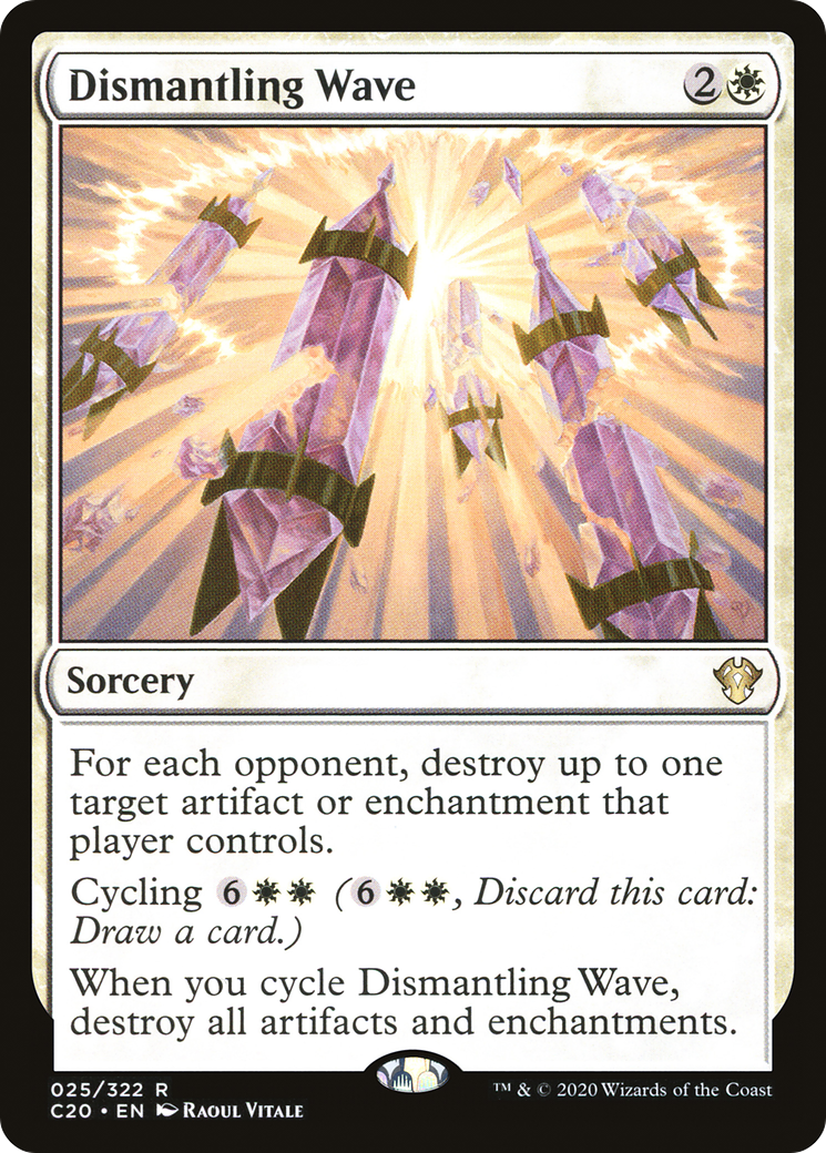 Dismantling Wave (C20-025) [Commander 2020] MTG Single Wizards of the Coast