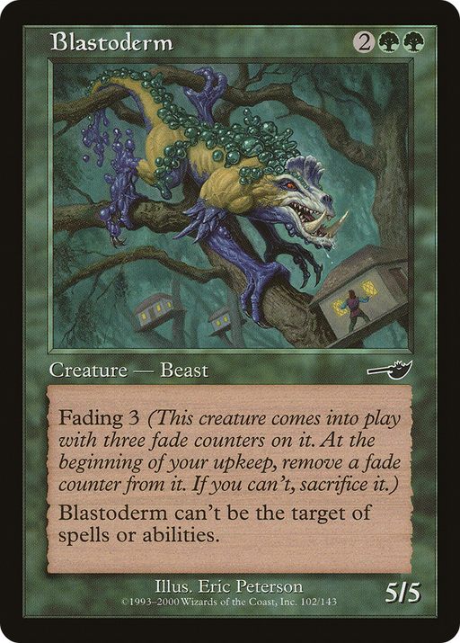 Blastoderm (NMS-102) [Nemesis] MTG Single Wizards of the Coast