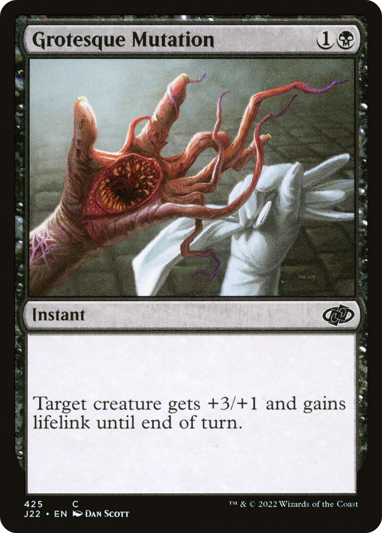Grotesque Mutation (J22-425) [Jumpstart 2022] MTG Single Wizards of the Coast