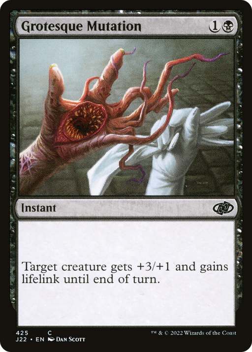 Grotesque Mutation (J22-425) [Jumpstart 2022] MTG Single Wizards of the Coast