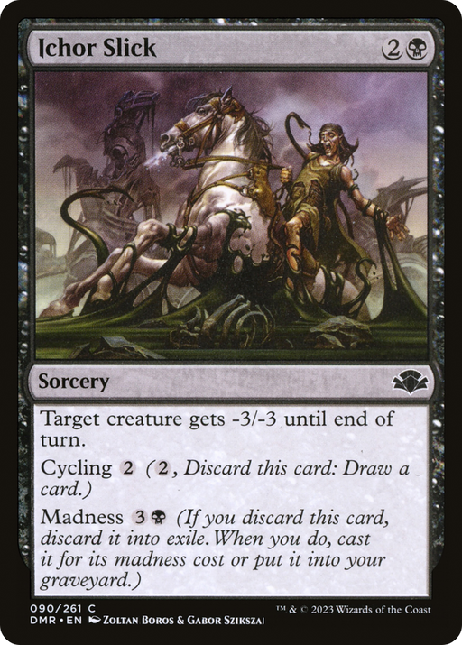 Ichor Slick (DMR-090) [Dominaria Remastered] Foil MTG Single Wizards of the Coast