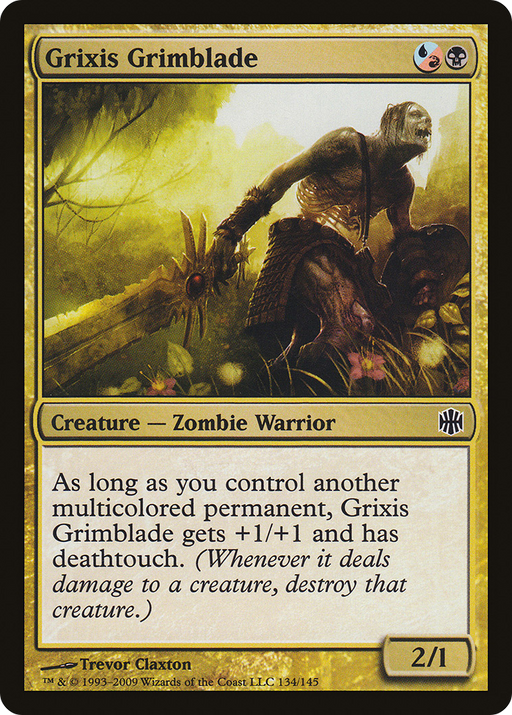 Grixis Grimblade (ARB-134) [Alara Reborn] MTG Single Wizards of the Coast