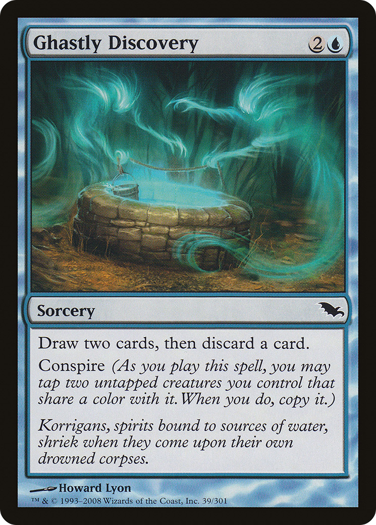 Ghastly Discovery (SHM-039) [Shadowmoor] Foil MTG Single Wizards of the Coast
