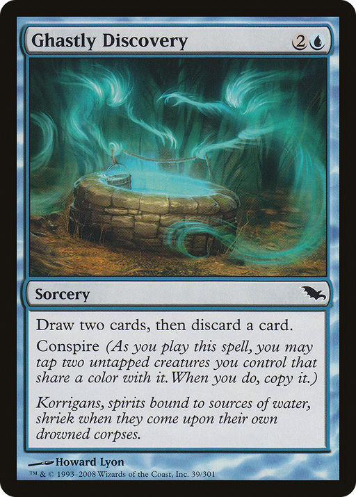 Ghastly Discovery (SHM-039) [Shadowmoor] MTG Single Wizards of the Coast