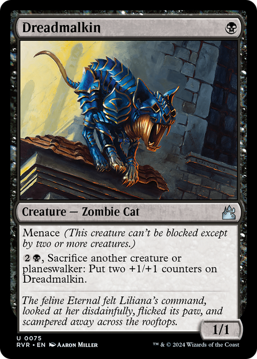 Dreadmalkin (RVR-075) [Ravnica Remastered] MTG Single Wizards of the Coast