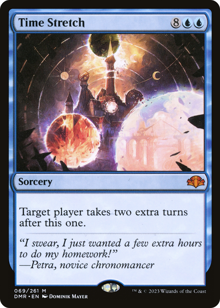 Time Stretch (DMR-069) [Dominaria Remastered] MTG Single Wizards of the Coast