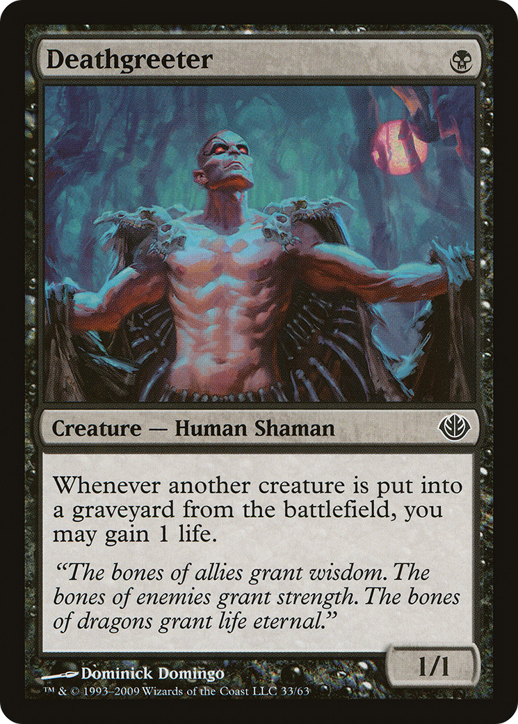 Deathgreeter (DDD-033) [Misc] Duel Decks: Garruk vs. Liliana MTG Single Wizards of the Coast